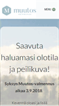 Mobile Screenshot of muutos.net